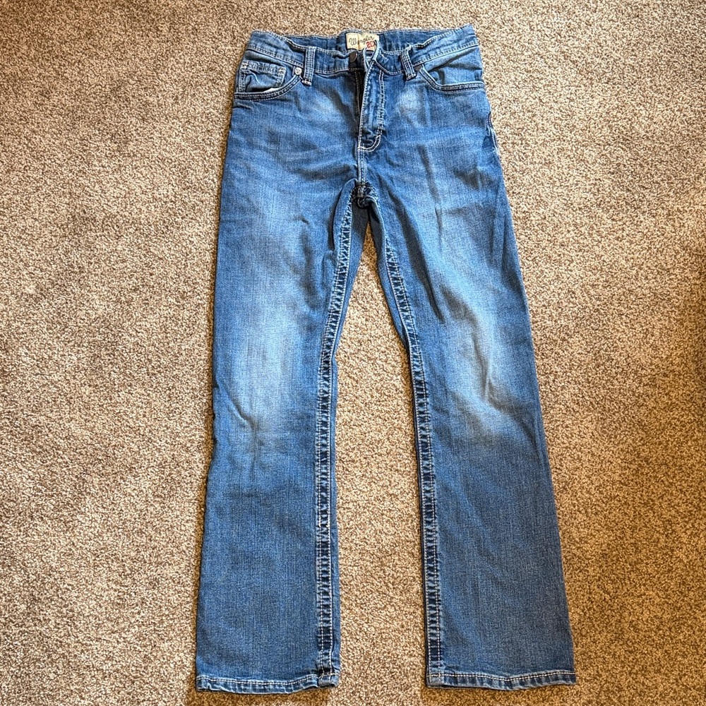 Wrangler Kids Denim Jeans in Medium Blue Wash